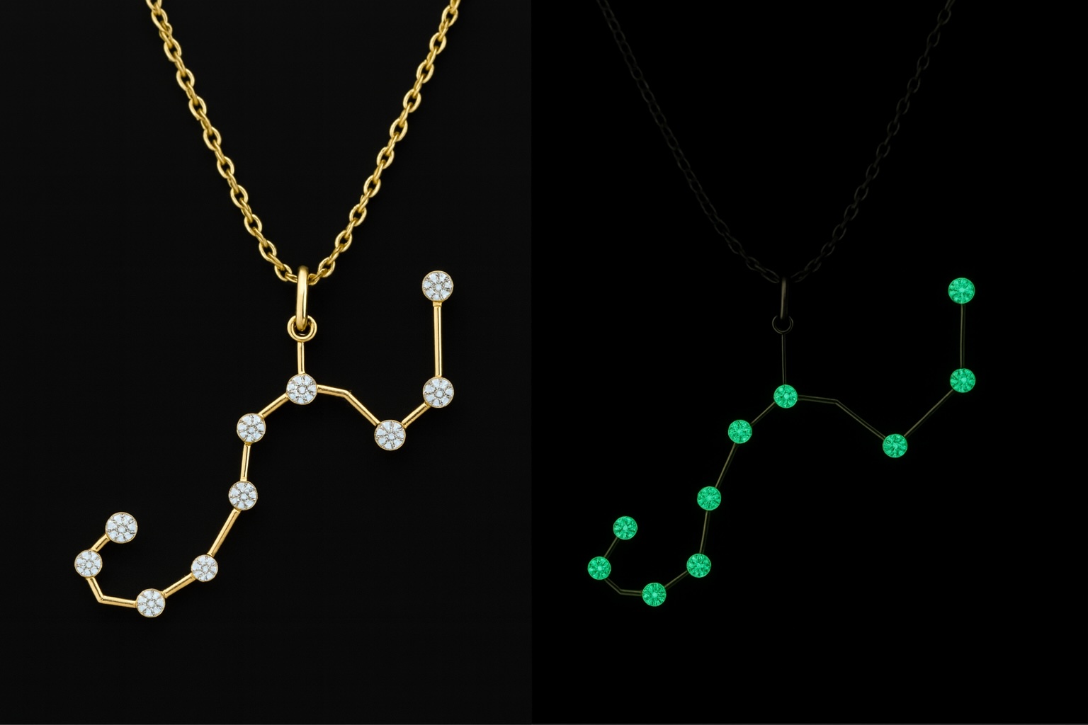 Scorpius en or jaune